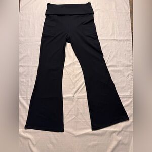 OFFLINE by Aerie, The Hugger Foldover Yoga Pants Extreme Flare XL